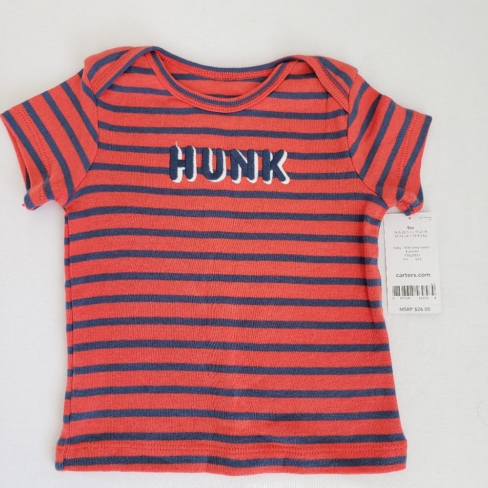 Carter's | NWT Baby Boy Striped Shirt - 9 mos